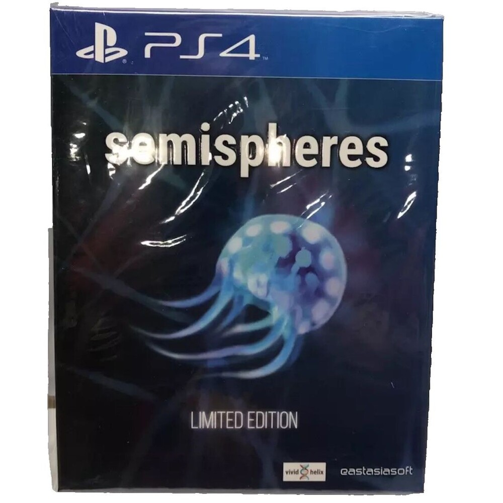 Semispheres Limited Edition PS4 PlayStation 4 Brand New Sealed Playasia Blue
